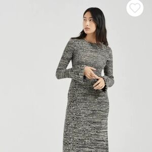 Freinds With Frank, 
The Cleo Elegant Dress in Burgundy and Gray